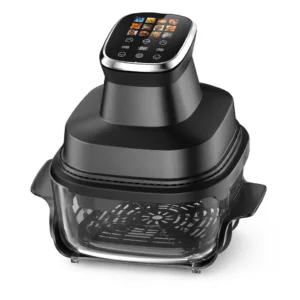 Fritadeira Air Fryer 1500W Uranyx Sem Óleo Tela Touch 4L Recipiente de Vidro Bivolt